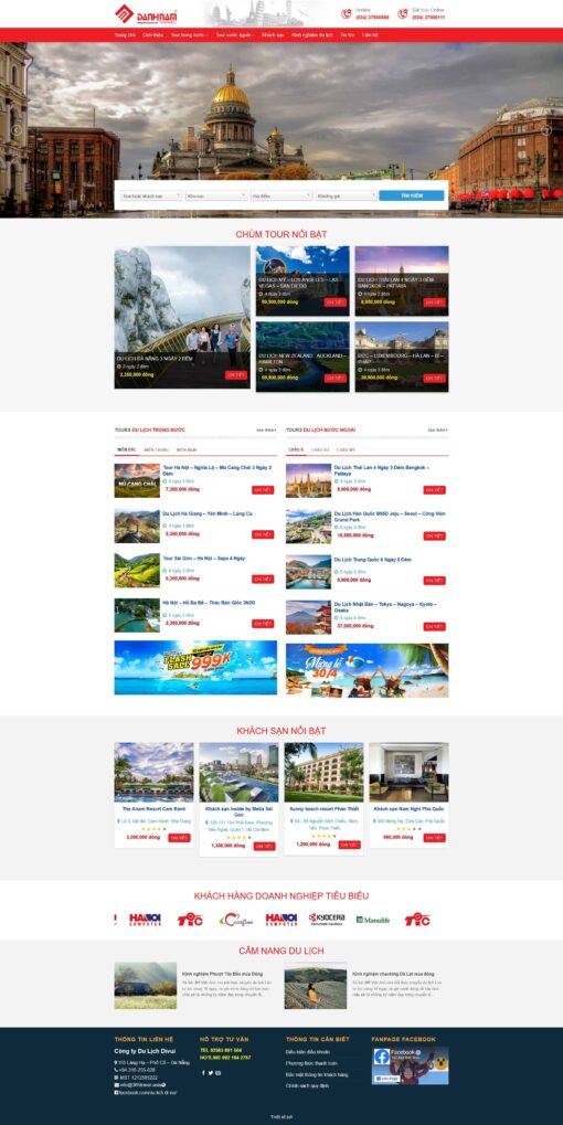 Theme wordpress du lịch 08