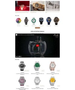 Theme wordpress bán đồng hồ siêu đẹp , chuẩn seo