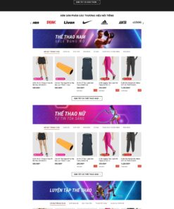 theme WordPress Shop Bán Giày