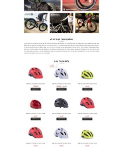 Theme wordpress bán xe đạp 2