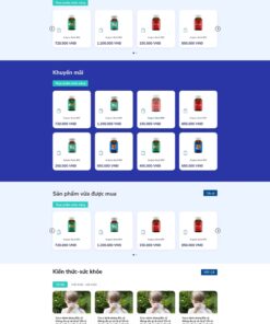 Theme wordpress tiệm thuốc tây ,thực phẩm chức năng
