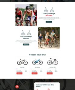 Theme wordpress dịch vụ cho thuê xe đạp
