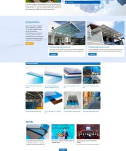 Theme wordpress công ty bán tấm lợp poly