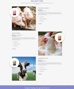 Theme wordpress bán thức ăn chăn nuôi