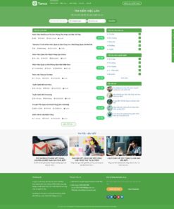 Theme wordpress tuyển dụng có chức năng member đăng tin